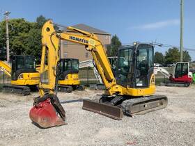 Pc45mr-5 2018 Komatsu Hydraulic Mini Excavator Backhoe Thumb Aux Hyd Cab Bidadoo