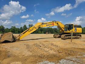 Pc490lc-10 Komatsu Excavator With Long Reach Arm