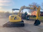 Pc50 Komatsu Mini Excavator Backhoe Bob Cat Hoe Dozer Diesel Rubber