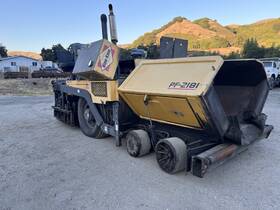 Pf2181 Ingersoll Rand - Wheeled Asphalt Paver 2007