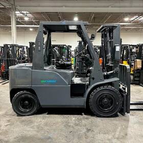 Pf90hd 2019 Unicarriers 9000lb Used Forklift Triple Mast Sideshift Fork Position