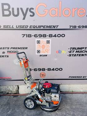 Gxv390 Pg400 2020 Husqvarna Petrol Concrete Floor Grinder Honda Gasoline Demo