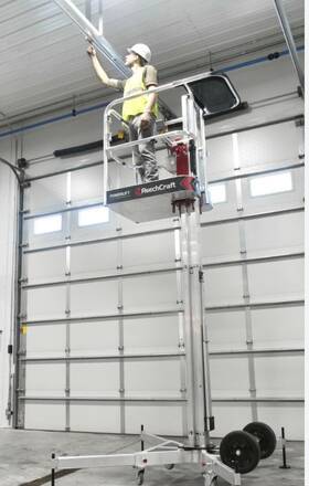 Pl-x20 Reechcraft Vertical Mast Lift Electric Towable/trailer 20-21 Ft