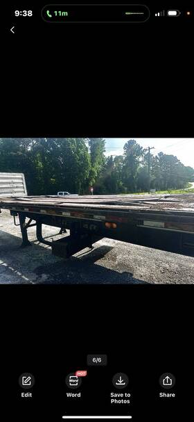 Po48 Flatbed Trailer 48x102 Will Sale Together 10 000 Firm