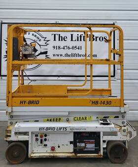 Ps-1430 Electric Scissor Lift Hybrid Ps 1430 14ft Manlift Skyjack Jlg Genie #4350