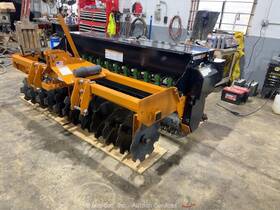 Pss84dlc 2023 Woods Tractor Rear Mount Three Point 84 Inch Seed Disc Roller Bidadoo