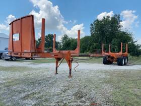 Pt-25 Ferree 45ft Extendable Frame Pole Trailer Logging Powerline Bidadoo