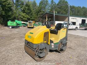 Rd12a-90 2018 Wacker Neuson 36 Inch Vibratory Ride On Drum Roller Compactor Bidadoo