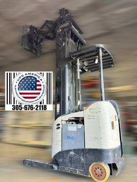 Rd5795s-30 Crown 2010 Standup Electric Double Deep Reach Truck Forklift 300 Inch