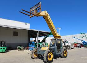 Rs12-42 2013 Gehl 42ft 12 000lb Telescopic Reach Fork Lift Cab 12k Telehandler