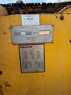Rt-63s 1970 Grove Crane 30 Ton 4x4 S#21920
