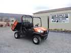 Rtvx1120d Kubota Utv Side By Diesel Power Dump Bed Orange Video