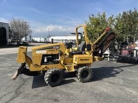 Rtx450 2019 Vermeer 4wd Diesel Ride-on Trencher Tractor 347 Hrs