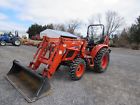 Kb2485 Rx6620 Kioti Power Shuttle Tractor With Loader Backhoe And Thumb