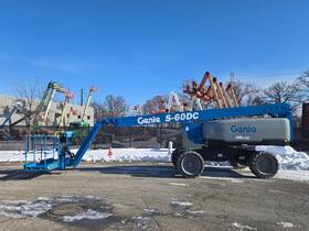 S-60dc New 2025 Genie Electric 4x4 60ft Telescopic Boom Lift Aerial Jlg