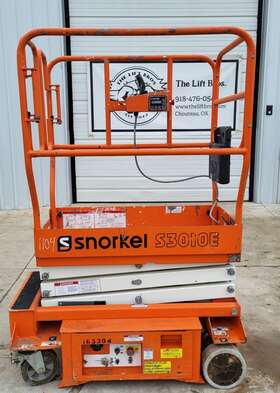 S3010e 2015 Snorkel Scissor Lift Vertical Mast Genie Skyjack Jlg