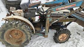 S370d Satoh Beaver 4x4 Diesel Tractor With Loader