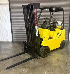 S40e Hyster Forklift 4 000 Lb Lift Quad Mast Side Shift Lpg