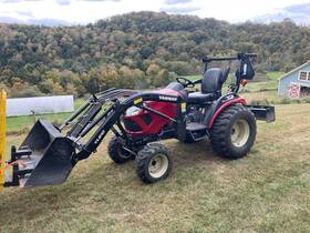 Sa425 Yanmar Compact Tractor With Loader For Sale Used