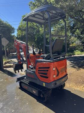 Se12-plus Stag Se12 Plus Hydraulic Excavator 2021 Model 188 Hours Serial Sev12d220020