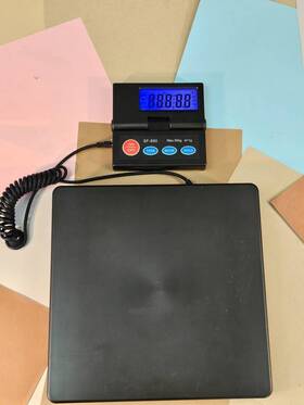 Sf-890 50kg / 110lb Digital Shipping Scale Works Great