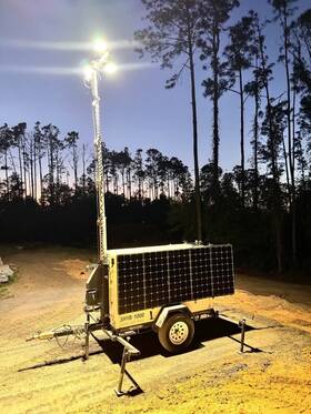 Shyb1000 2016 Progress Solar Solutions Hybrid Light Tower