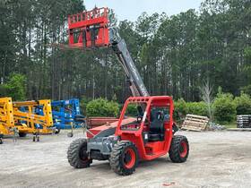 Sj519th 2023 Skyjack 19 5 500 Lbs Telescopic Reach Forklift Telehandler Bidadoo