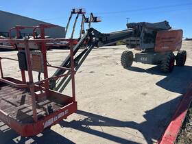 Sj63 2014 Skyjack Aj Articulating Boom Lift 4wd Diesel Foam Tires