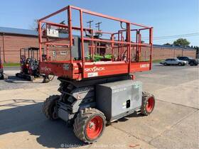 Sj6832rte 2014 Skyjack 32ft Electric Scissor Lift Man Aerial Platform Bidadoo