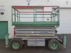 Sj7135rt 2006 Skyjack Rough Terrain Scissor Lift 4x4 Duel Fuel