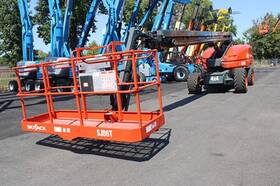 Sj86t 2019 Skyjack 500 Lb Straight Boom Lift Jib Arm Deutz Diesel 1504 Hours
