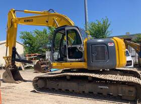 Sk235srlc Kobelco Crawler Excavator Manual Thumb Operation Video