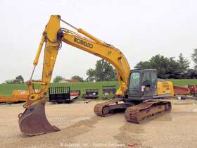 Sk260lc-9 2014 Kobelco Hydraulic Excavator Trackhoe A/c Cab Aux Hyd Q/c Bidadoo