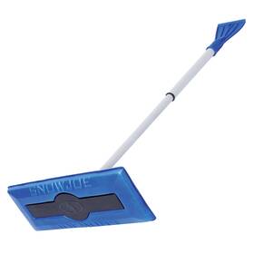 Snow Joe 014761000131 Ice Scraper Car Window Removal Broom For Winter Blue Used