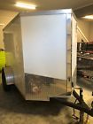 Spartan New Enclosed Cargo Motorcycle Trailer Rear Swing Door