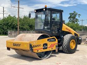 Ssr120c-8 2022 Sany 84 Inch Smooth Drum Vibratory Ride On Roller Compactor Bidadoo