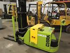 Pm6238 St245 0453 Clark Walk Behind Forklift Stacker Lift Forks Charger