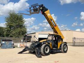 Sth1056 2022 Sany 56ft 10 000 Lbs Telescopic Reach Forklift Telehandler Bidadoo