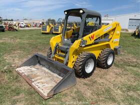 Sw24 2019 Wacker Neuson Skid Steer Wheel Loader Aux Hyd Bucket Q/c Bidadoo