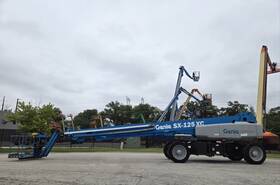 Sx-125xc 2018 Genie Diesel 4x4 125ft Telescopic Boom Lift Aerial Manlift Jlg