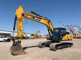 Sy215c 2019 Sany Lc Hydraulic Excavator Trackhoe Cab Aux Hyd Bucket Bidadoo