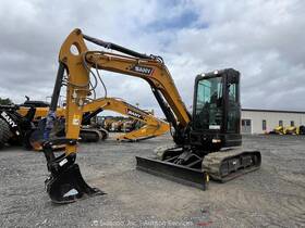 Sy50u 2024 Sany Hydraulic Excavator Cab A/c Heat Blade Aux Hyd Yanmar Bidadoo