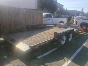 T-10dt 2018 Towmaster 18ft T/a Tilt Deck 14k Equipment Trailer Bidadoo -repair