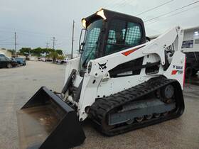 T-740 2017 Bobcat T740 Turbo 74 Hp Inch High Flow Joysticks - Heat And A/c 1 704 Hours