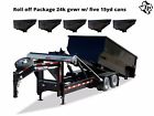 15yd T159-ro-8x16-gn-24k-ro-pkg-15yd-cans Texas Pride Trailers New