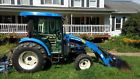 T2320 New Holland Supersteer With Cab Ac And Loader Hours Mower
