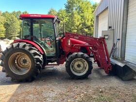 T723 Tym Tractor - Perkins- Engine- Cab- Loader- Power Shuttle Needs Clutch