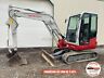 Tb240 Takeuchi Mini Excavator Cab Speed Aux Hyd Heat Hours