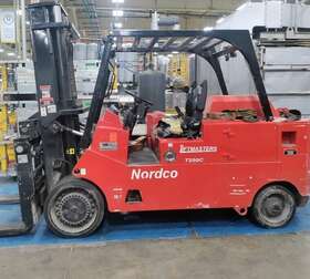 Tb250s 2019 Royal 25000 Lb 2 Stage Mast Lp Gas Cushion Forklift Side Shifter