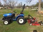 Tc24d New Holland Diesel Compact Tractor Finishing Mower